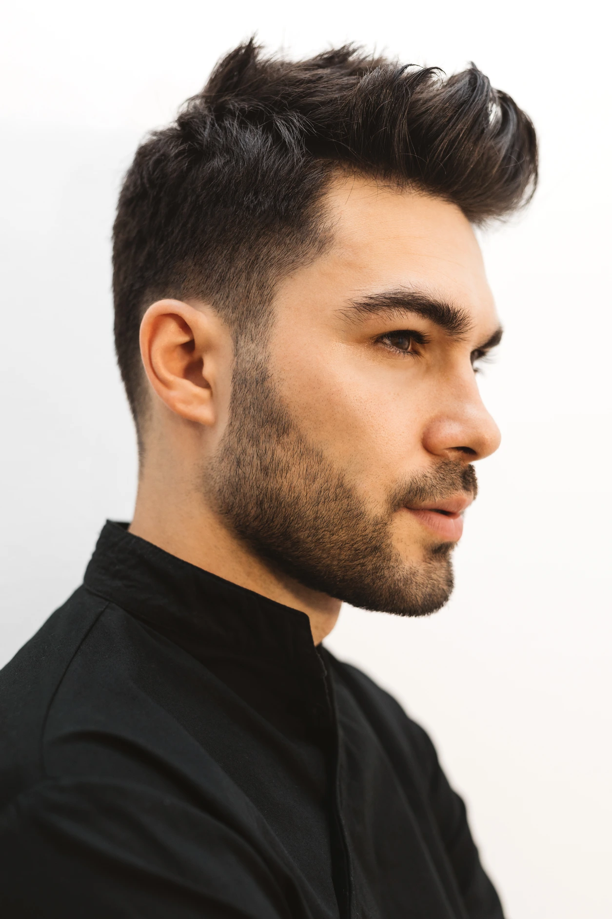 Modern Quiff with Fade